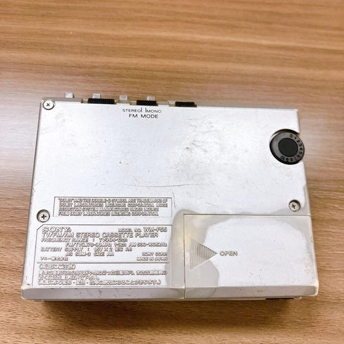 Sony Cassette Player Walkman Tv Wm-F55