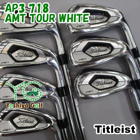 Titleist Iron Set Ap3 718/Amt Tour White/X100/0[145091] White