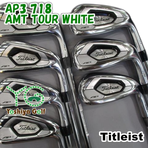 Titleist Iron Set Ap3 718/Amt Tour White/X100/0[145091] White