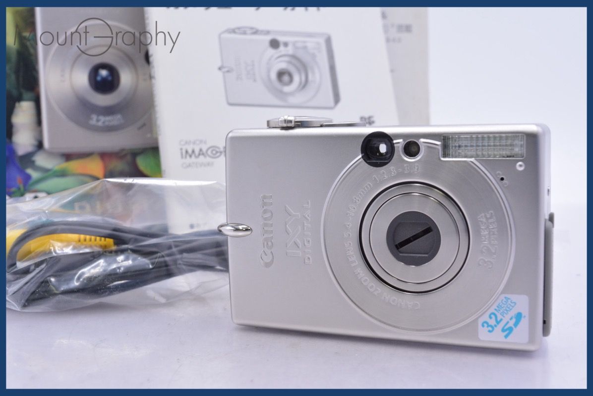 Compact Digital Camera Canon Ixy 30 2X #Mj8434