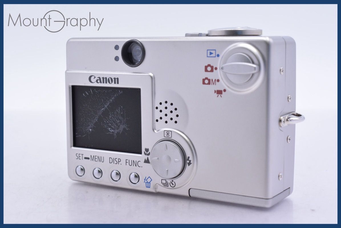 Compact Digital Camera Canon Ixy 30 2X #Mj8434