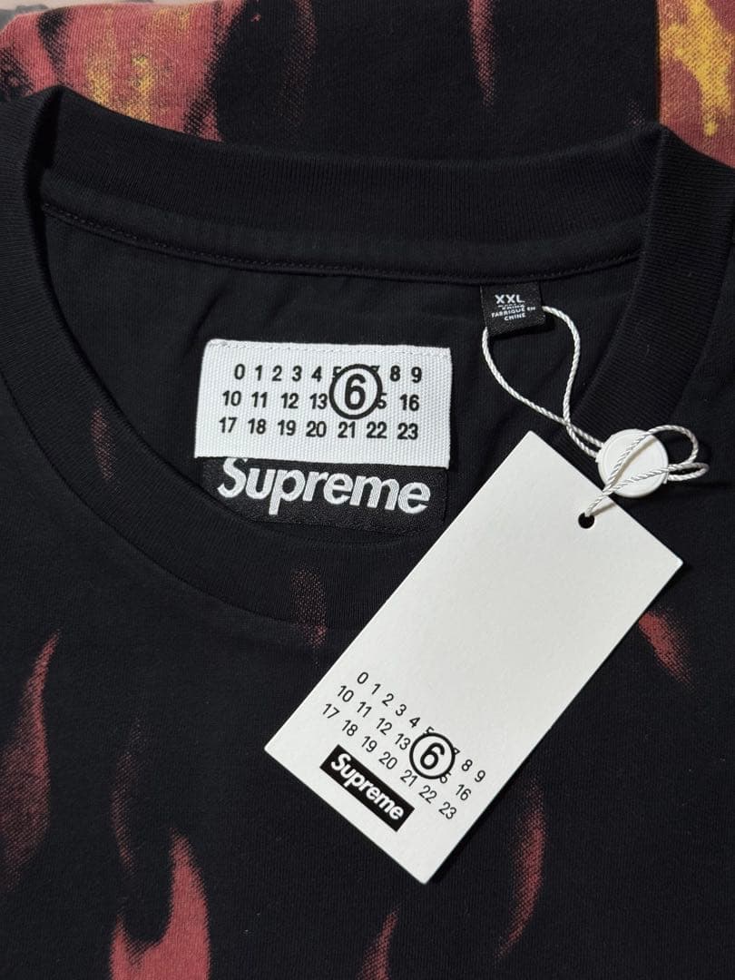 Supreme T-Shirts Mm6 Maison Margiela Liquid