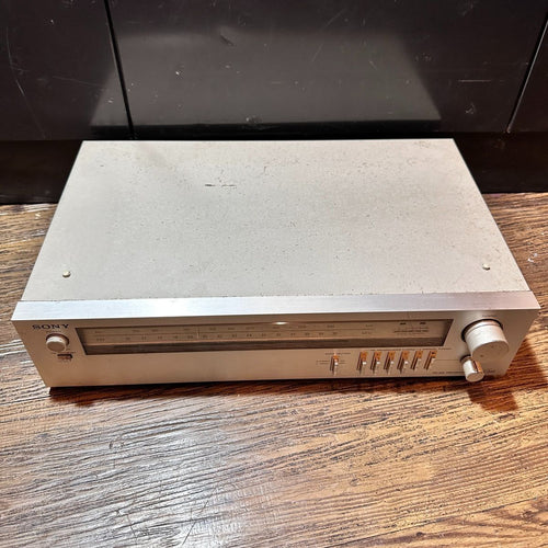 Sony Radio Tuner St-242 Fm-Am Program Silver
