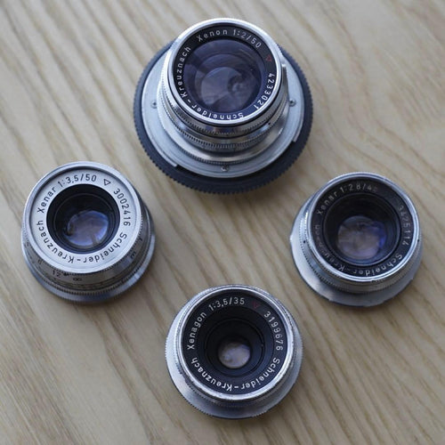 Schneider Optics Prime Lenses Akarette Leica-M 4 Gfx