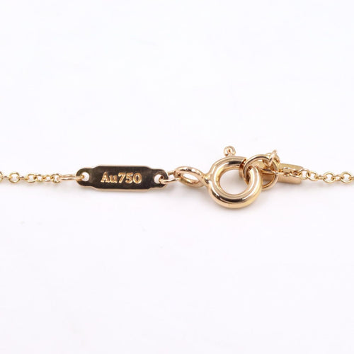 Tiffany Necklace Co T 41.5/46.5 K18Pg Used A