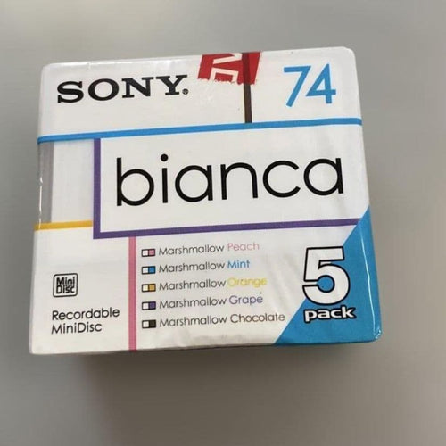 Sony Md Bianca 74 Minidisc 5