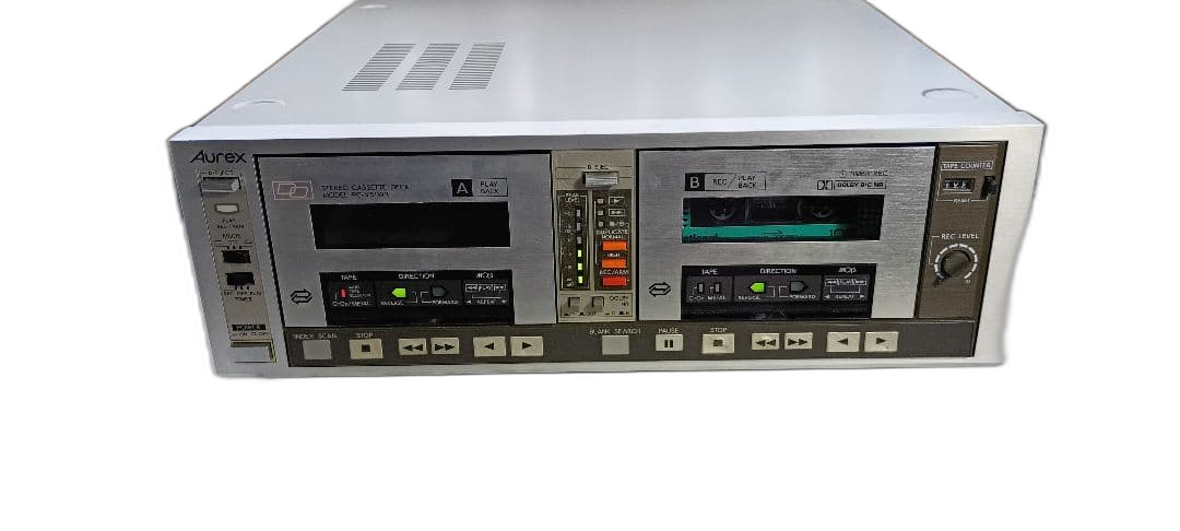 Cd Md Cassette Deck Aurex W