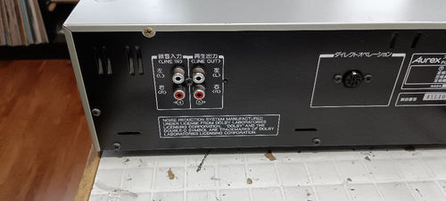 Cd Md Cassette Deck Aurex W