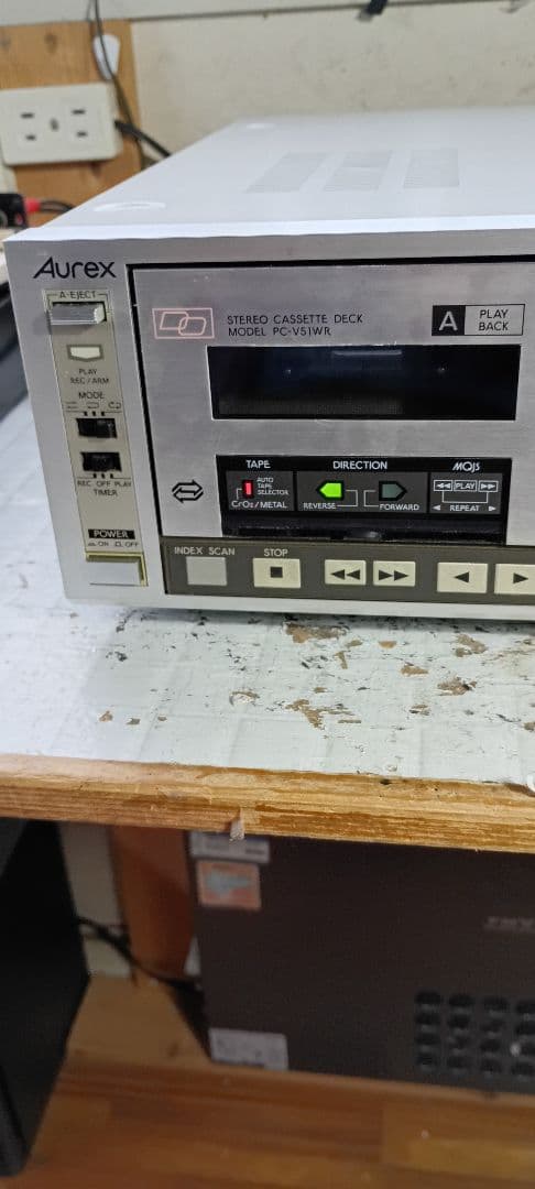 Cd Md Cassette Deck Aurex W
