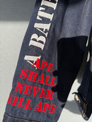 A Bathing Ape Denim Jackets Bape M Size