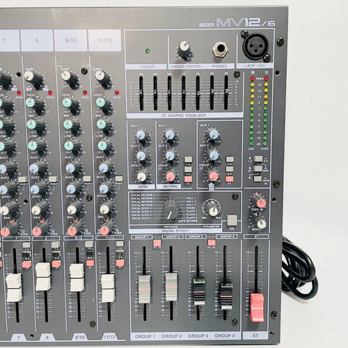 Yamaha Analog Mixers Mv12/6 12