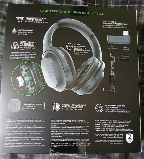 Razer Gaming Headphone Headset Barracuda Pro