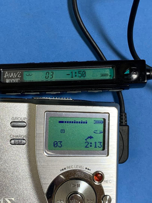 Portable Md Player Sharp Md-Dr77-S