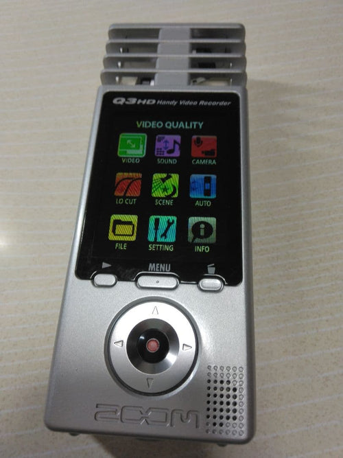 Zoom Video Cameras Q3Hd Handy Recorder