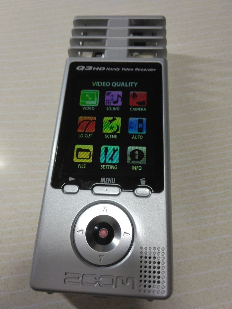 Zoom Video Cameras Q3Hd Handy Recorder
