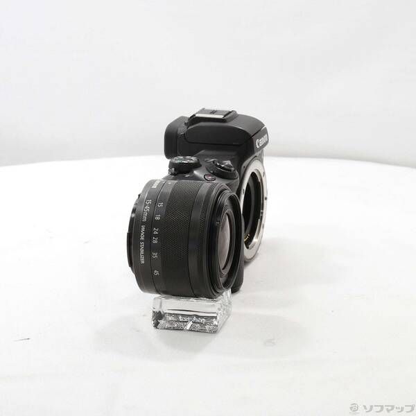 Canon Mirrorless Interchangeable Lips Eos Kiss M Ef-M15-45 Is Stm 349
