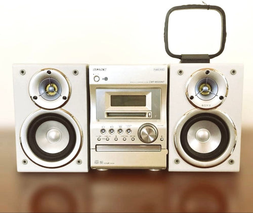 Sony Cd Md Cassette Deck Cmt-M333Nt