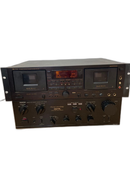 Cd Md Cassette Deck Denon Pma-580D Toa Fd-20 2