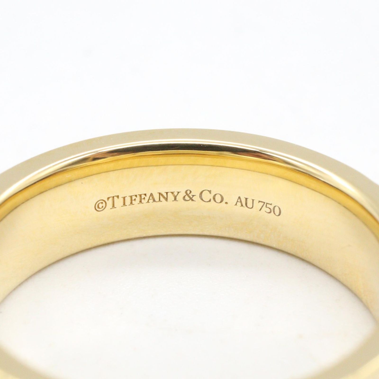 Tiffany Ring Co T #14 K18 Used A