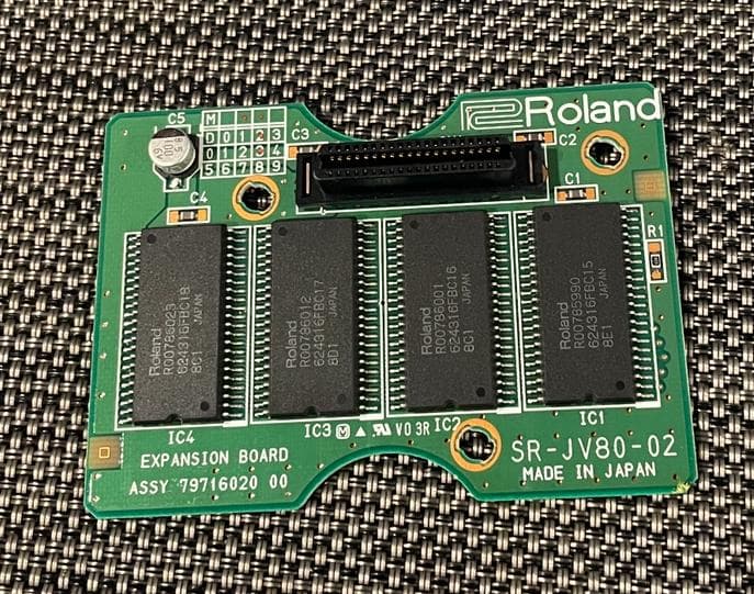 Roland Expansion Pad Sampler Effector Sr-Jv80-02 Orchestral