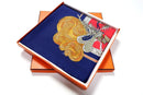 Hermes Bandana Scarf Au Fil De La Soie 90 100 Mx93