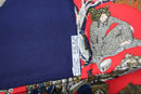 Hermes Bandana Scarf Au Fil De La Soie 90 100 Mx93