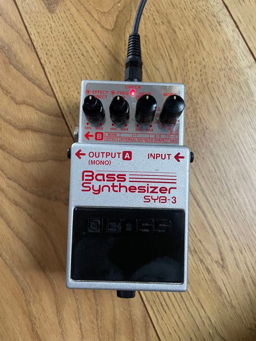 Boss Bass Effects Units Synthesizer Syb-3