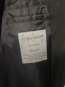 Yohji Yamamoto Pour Homme Collarless Jackets