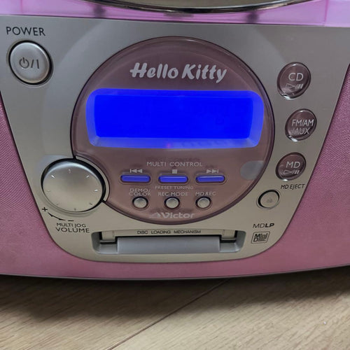 Victor Cd, Md Cassette Decks Hello Kitty