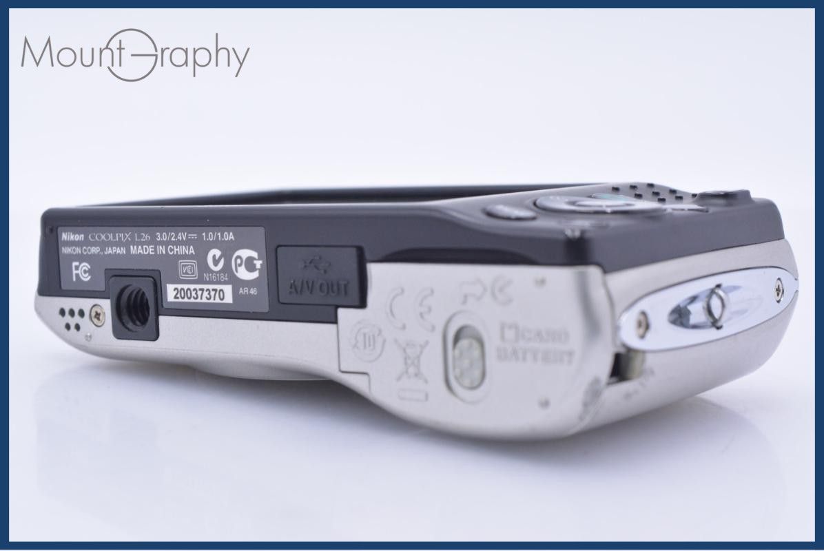 Compact Digital Camera Nikon Coolpix L26 5X #Yk8140