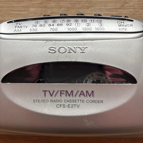 Sony Cassette Player