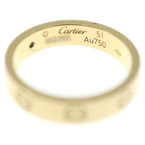 Cartier Ring 1Pd Au750 K18Yg #51