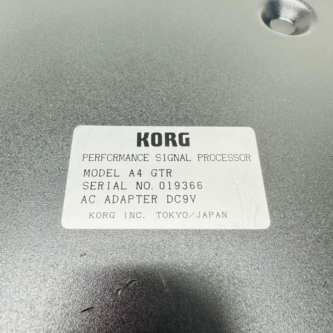 Guitar Effects Units Korg A4 Gtr