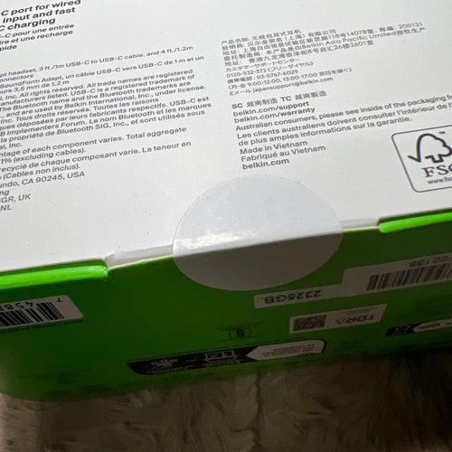 Belkin Wireless Headphones Soundform Adapt