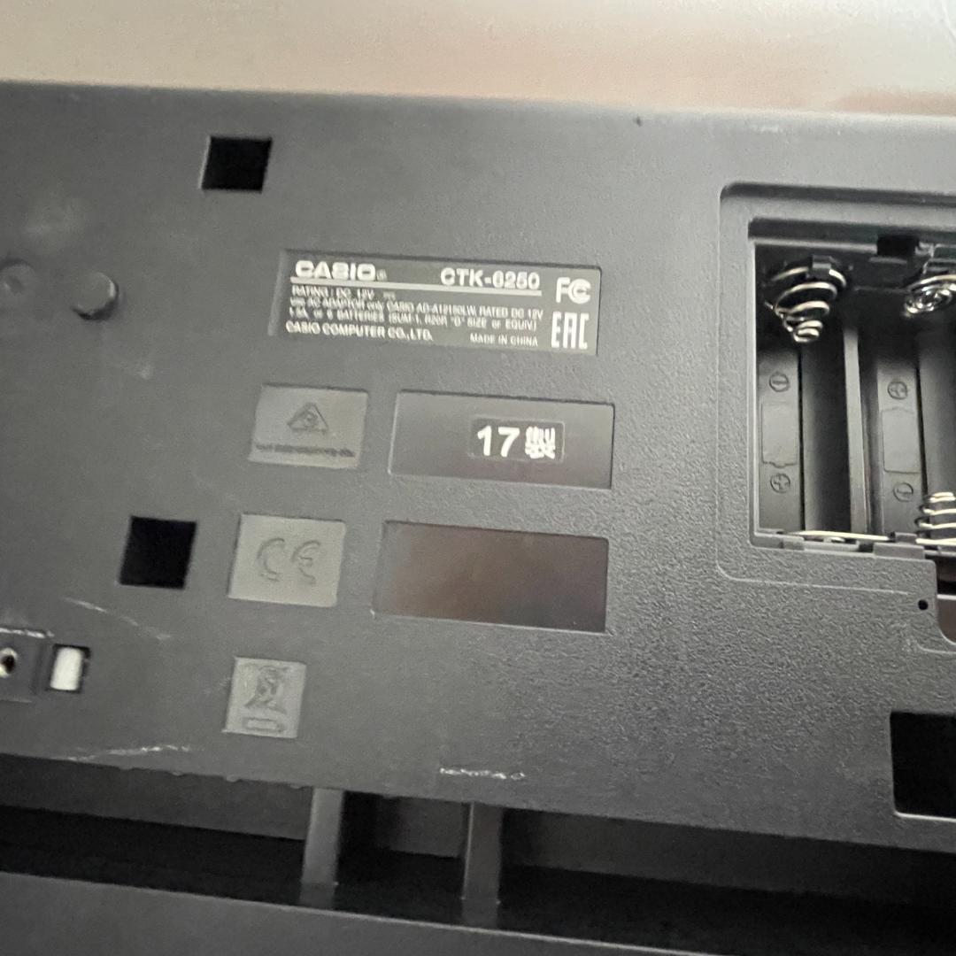 Others Casio Ctk-6250
