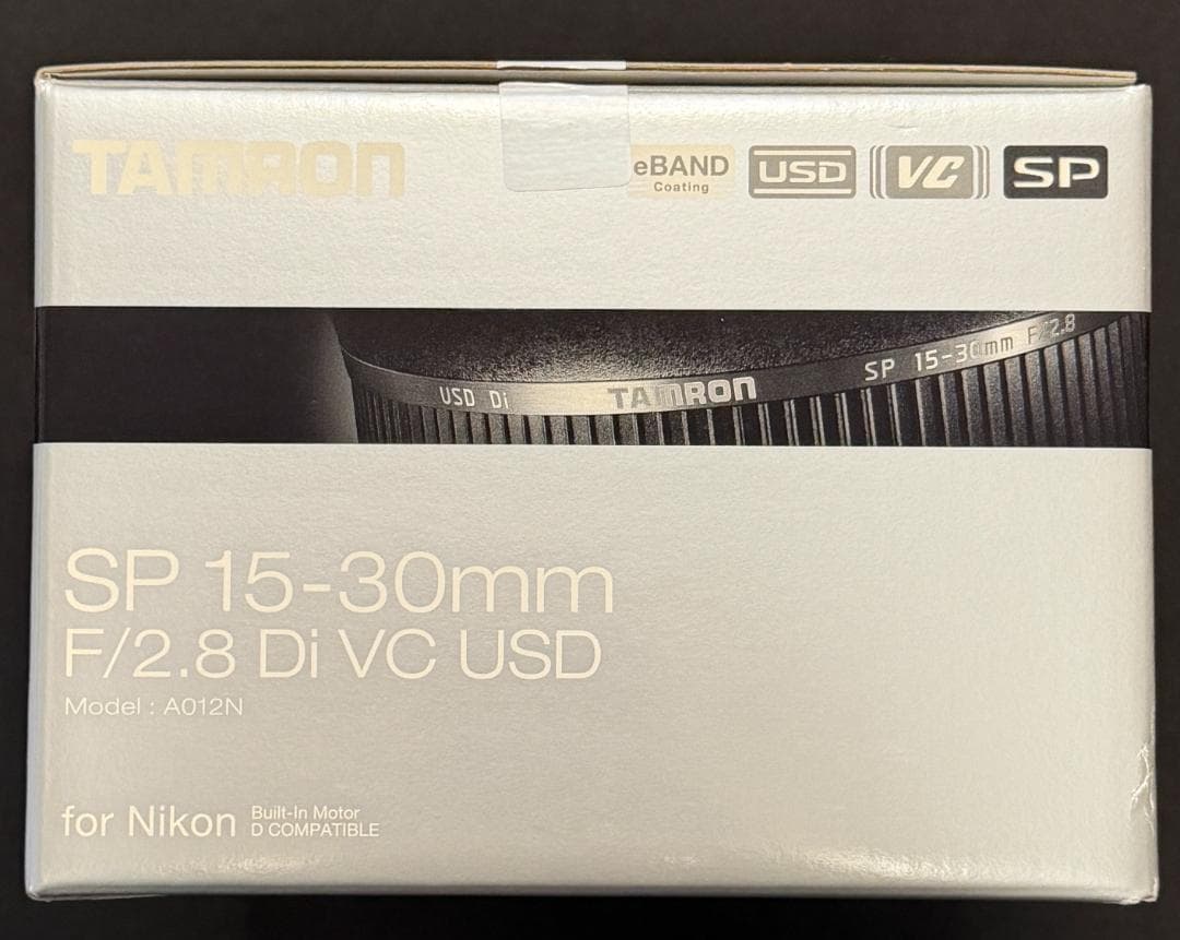 Zoom Lenses Tamron Sp 15-30Mm F/2.8 Di Vc Usd