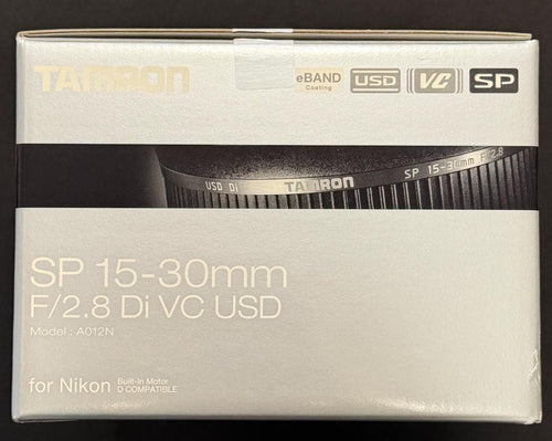 Zoom Lenses Tamron Sp 15-30Mm F/2.8 Di Vc Usd