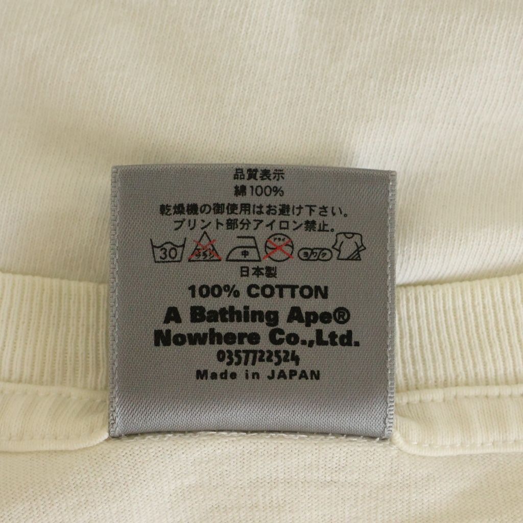 A Bathing Ape T -Shirt 90S Collegee Tee