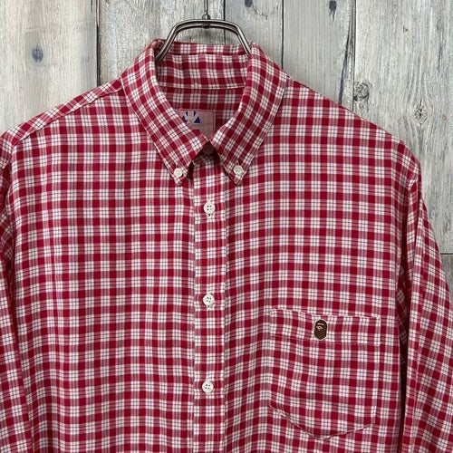 A Bathing Ape Flannel Shirt L