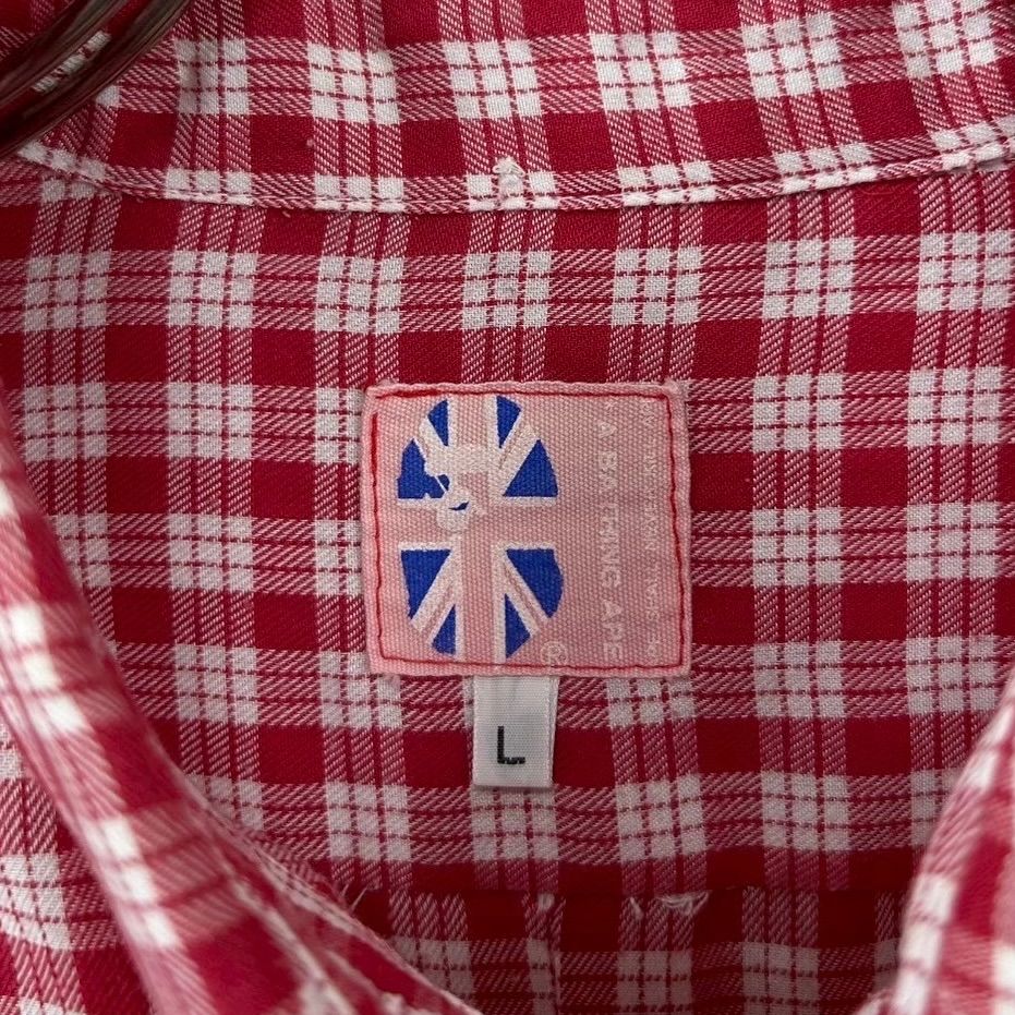 A Bathing Ape Flannel Shirt L