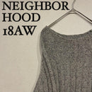 Neighborhood Knitted Tops Sweaters 18Aw Rib Wn-Hn.Ls