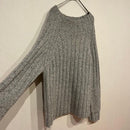Neighborhood Knitted Tops Sweaters 18Aw Rib Wn-Hn.Ls