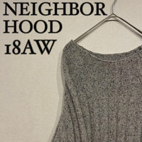 Neighborhood Knitted Tops Sweaters 18Aw Rib Wn-Hn.Ls