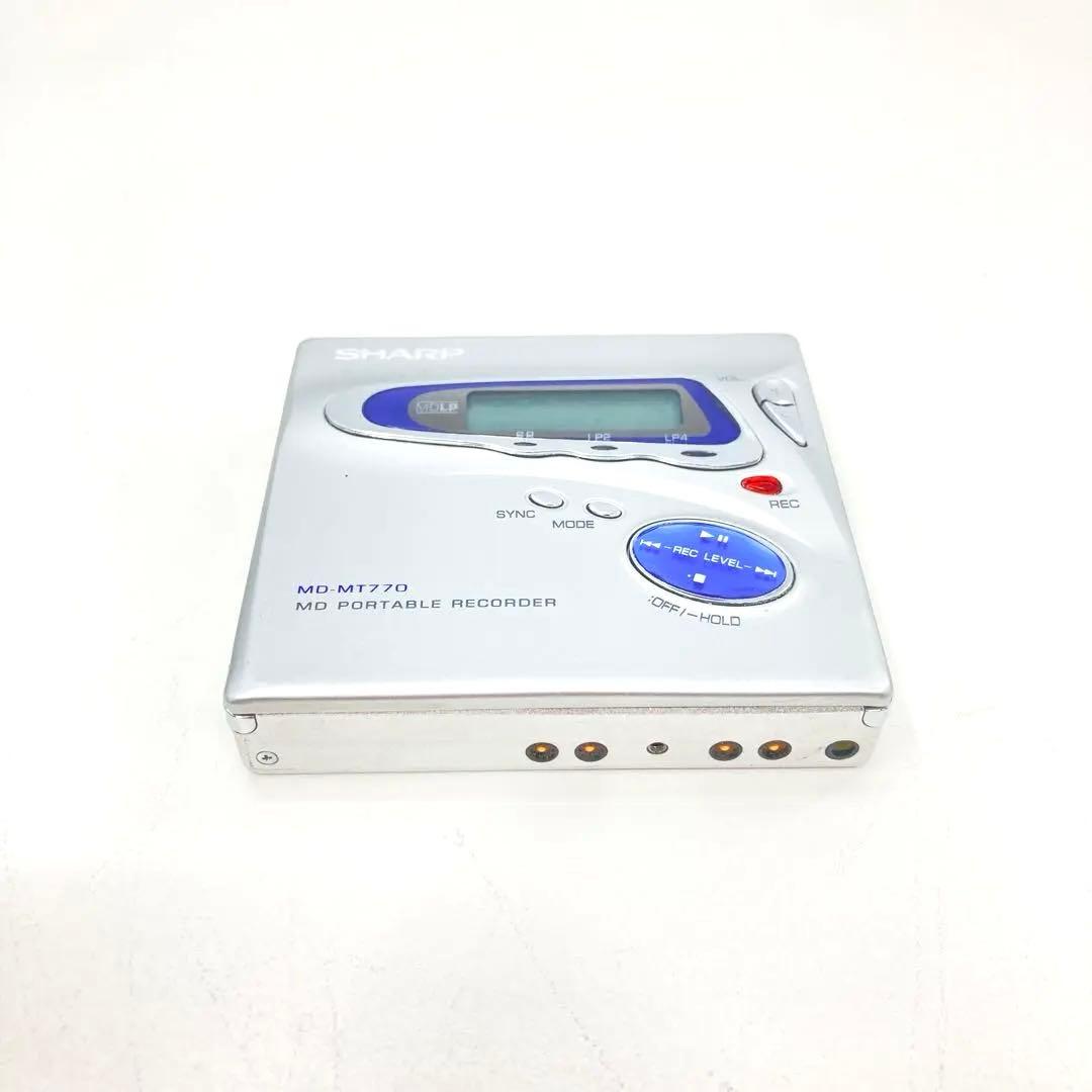 Sharp Portable Md Player Md-Mt770 Ok