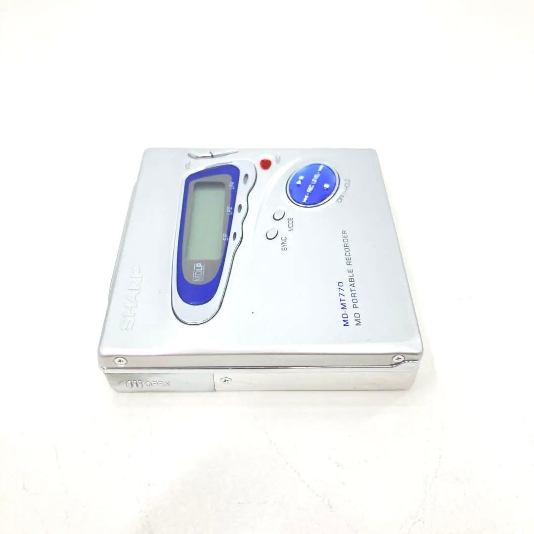 Sharp Portable Md Player Md-Mt770 Ok