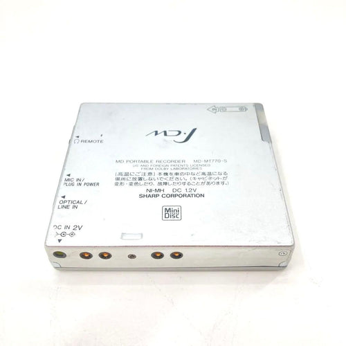 Sharp Portable Md Player Md-Mt770 Ok