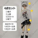 Dress -Dressing Clothes Outfit 1/4 4 1/6Bjd Bjd Doll