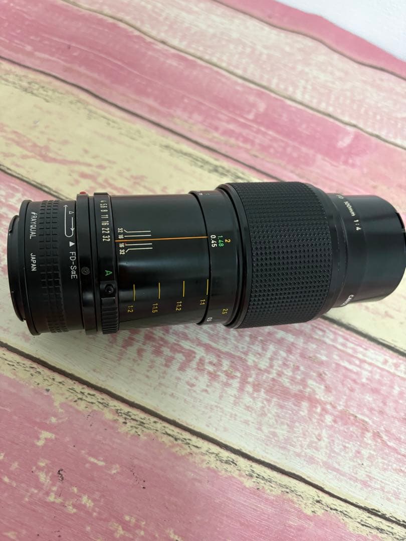 Canon Lens (Single Focus) Macro Fd F4