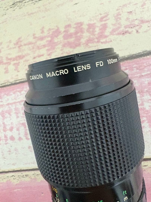 Canon Lens (Single Focus) Macro Fd F4