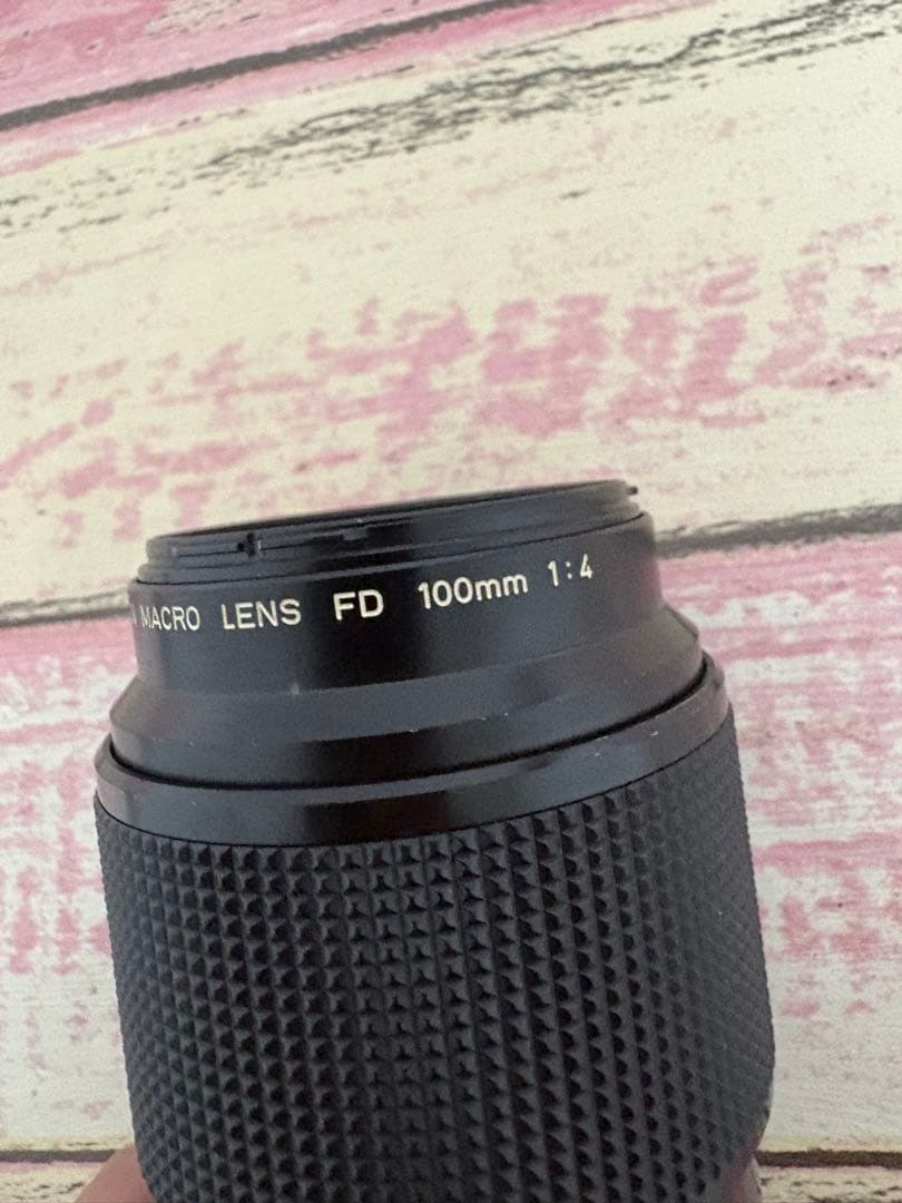 Canon Lens (Single Focus) Macro Fd F4